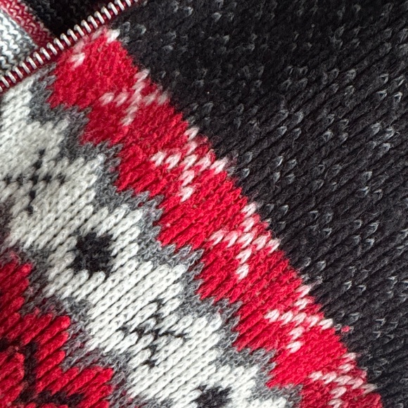 Vintage Grace Red Knit Sweater - Picture 3 of 3